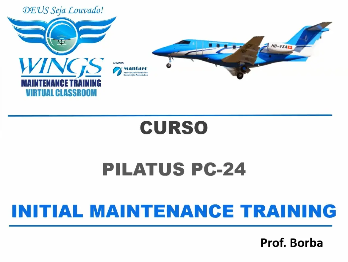 Curso de Manutenção Pilatus PC-24