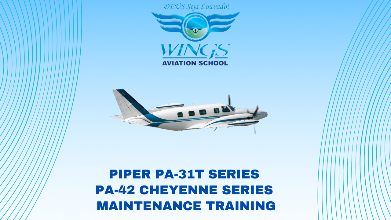 Curso de Manutenção Piper PA-31T Series PA-42 Cheyenne Series - Maintenance Training