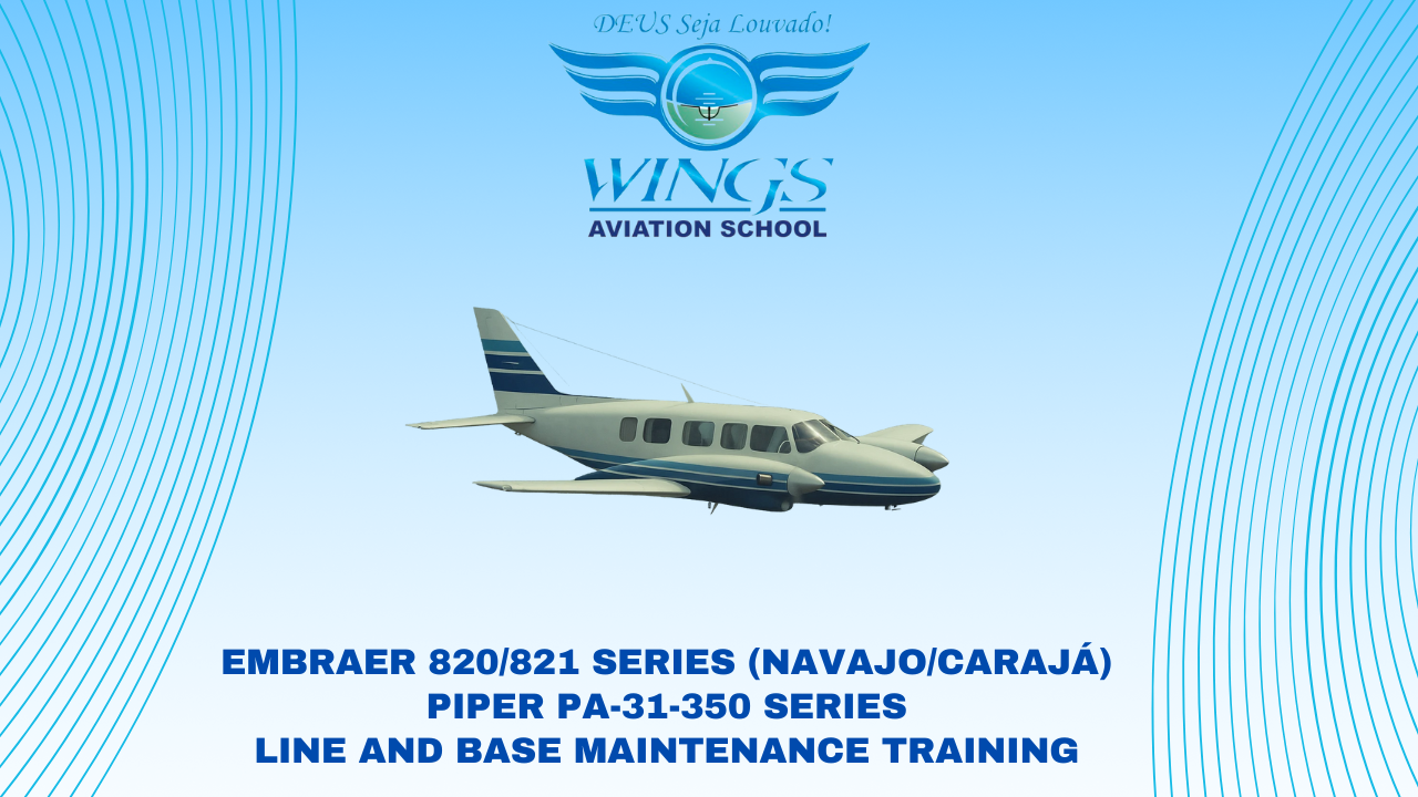 Curso de Manutenção Embraer 820821 Series (NavajoCarajá) - Piper PA-31-350 Series