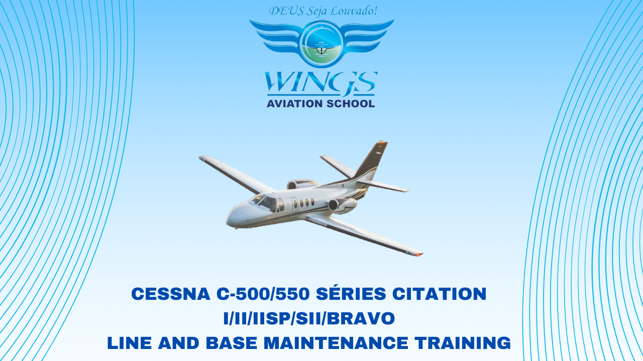 Curso de Manutenção Cessna C-500550 Séries Citation IIIIISPSIIBravo