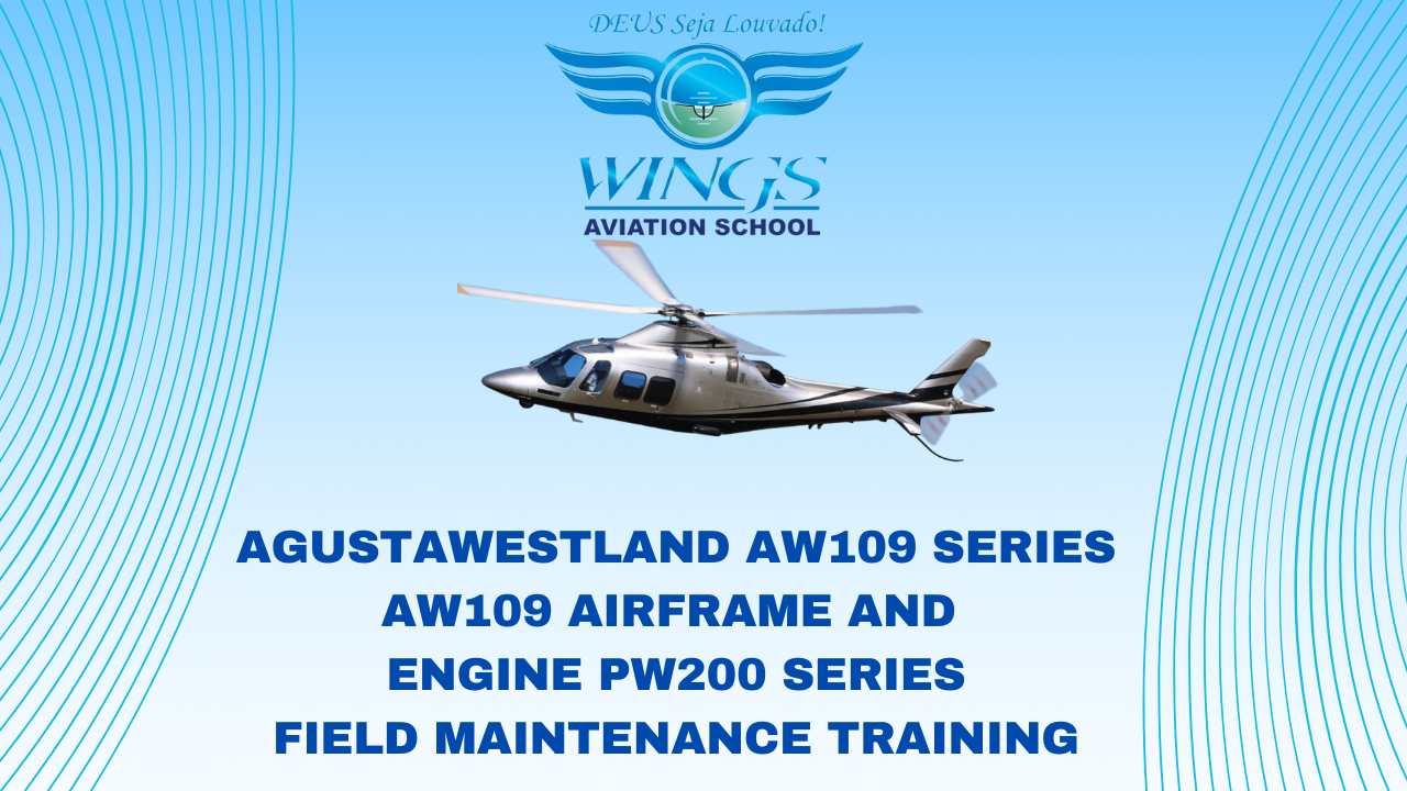 Curso de Manutenção Agustawestland AW109 Series AW109 Airframe And Engine PW200 Series