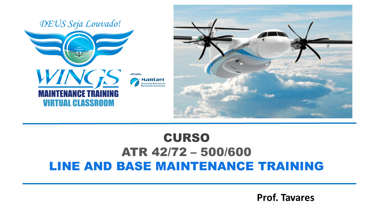 Curso ATR 42/72 – 500/600 Line And Base Maintenance Training