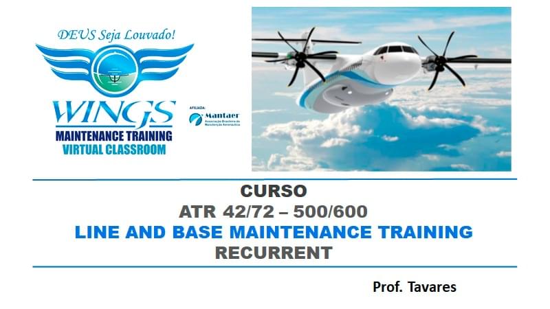 Curso ATR 42/72 – 500/600 – Refreshment Line and Base Maintenance Training