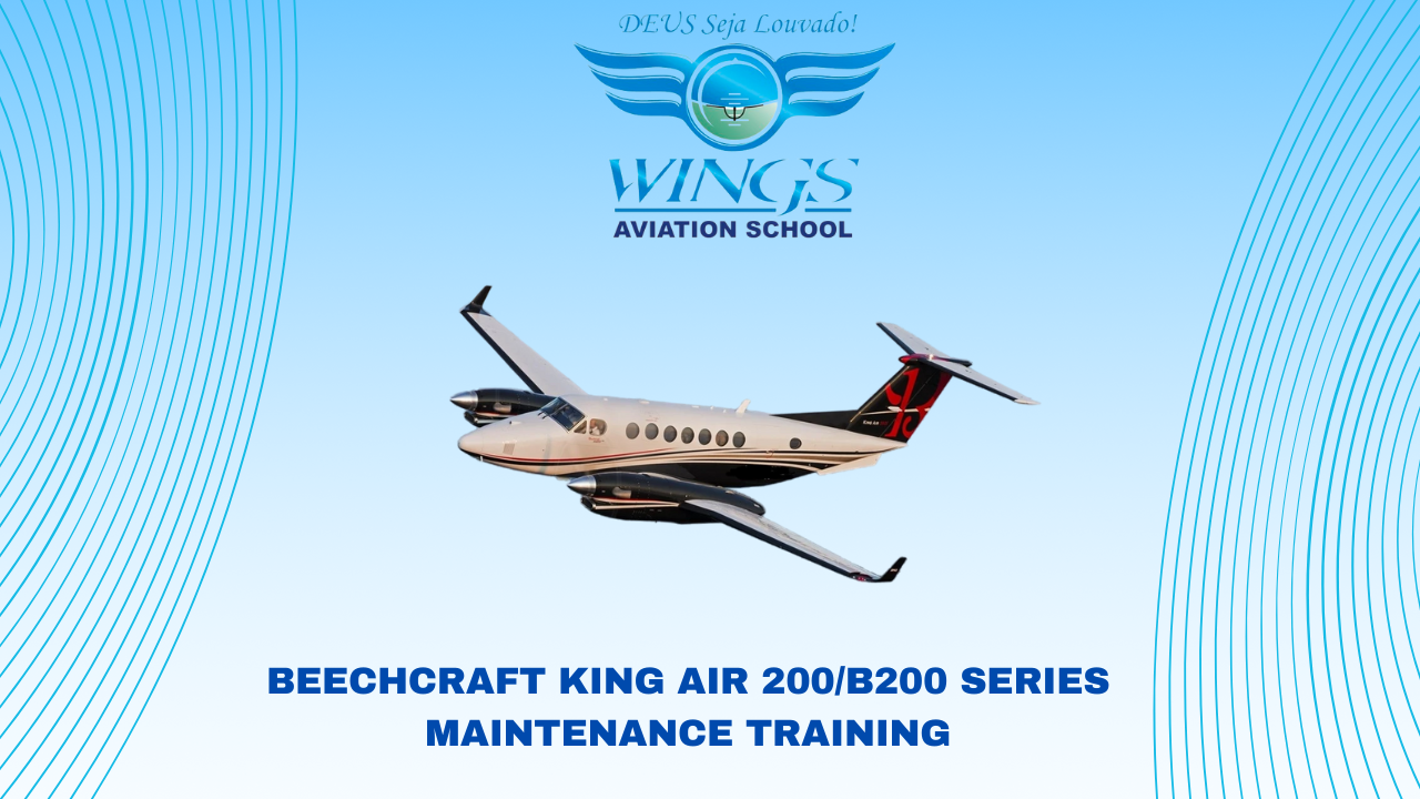 Curso de Manutenção Beechcraft King Air 200B200 Series