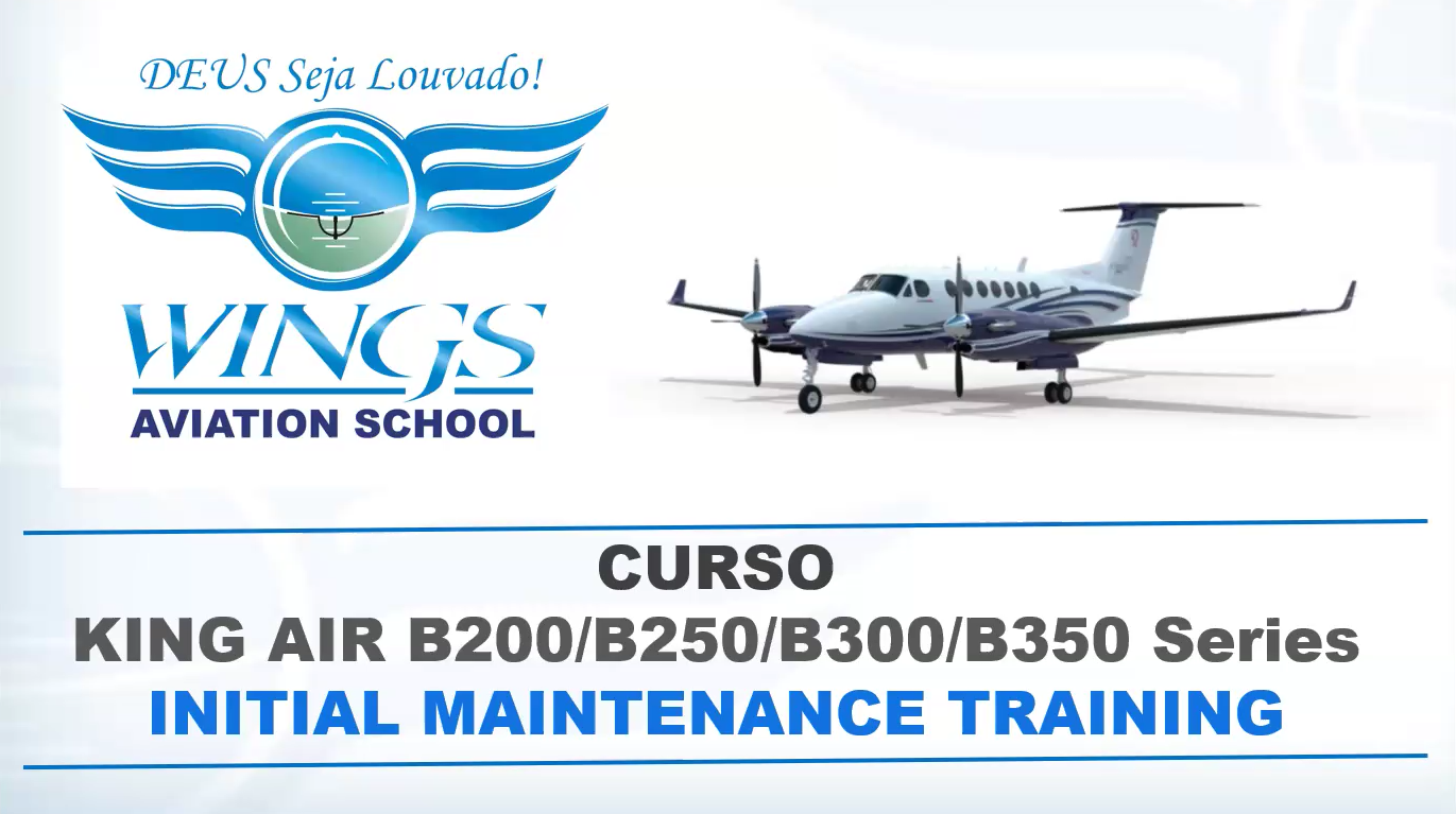 Curso de manutenção Beechcraft King Air 200/B200/B300/B350 Series